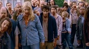 zombies londoniens dans Shaun of the Dead